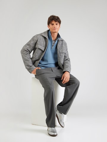 HUGO - Sweatshirt 'Durty244' em azul