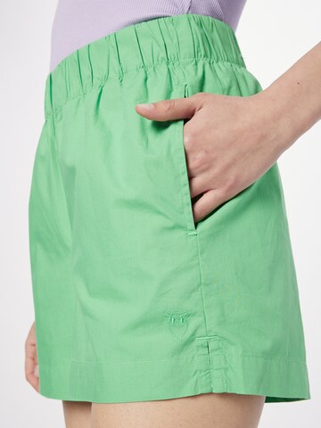 KnowledgeCotton Apparel Regular Pants in Green