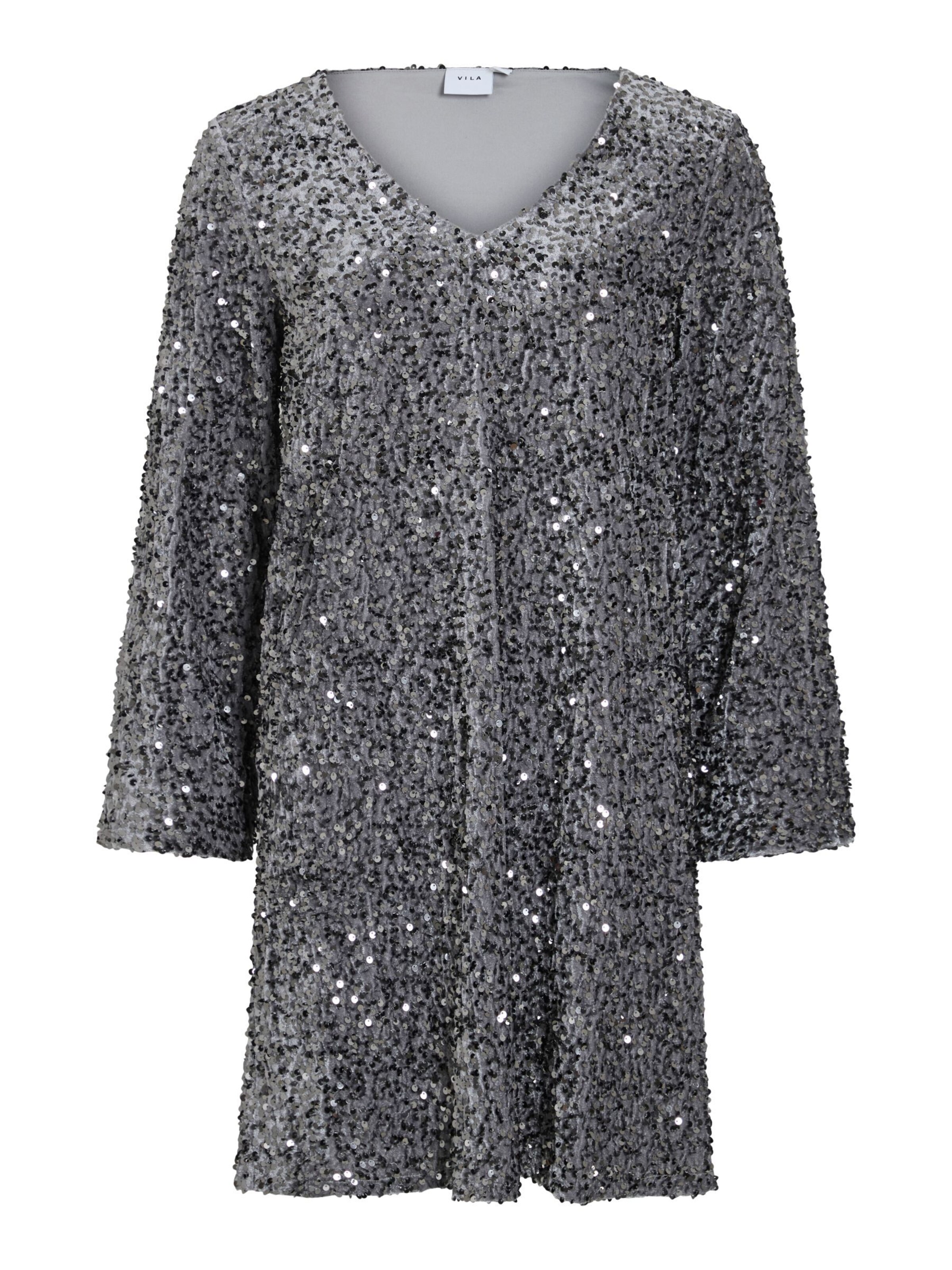 Abito da cocktail 'VIFAITH' di VILA in grigio: frontale