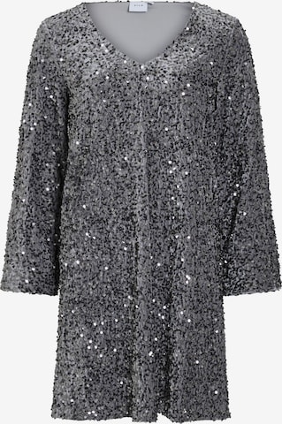 VILA Cocktailjurk 'VIFAITH' in Grijs: voorkant