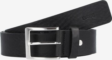 BREE Belt in Black: front