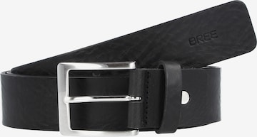 BREE Belt in Black: front