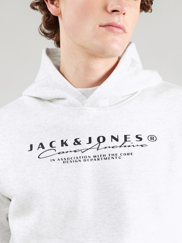 JACK & JONESSweater majica 'JCOPOINT' - bijela boja