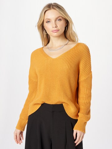 ABOUT YOU Sweater 'Liliana' in Orange: front