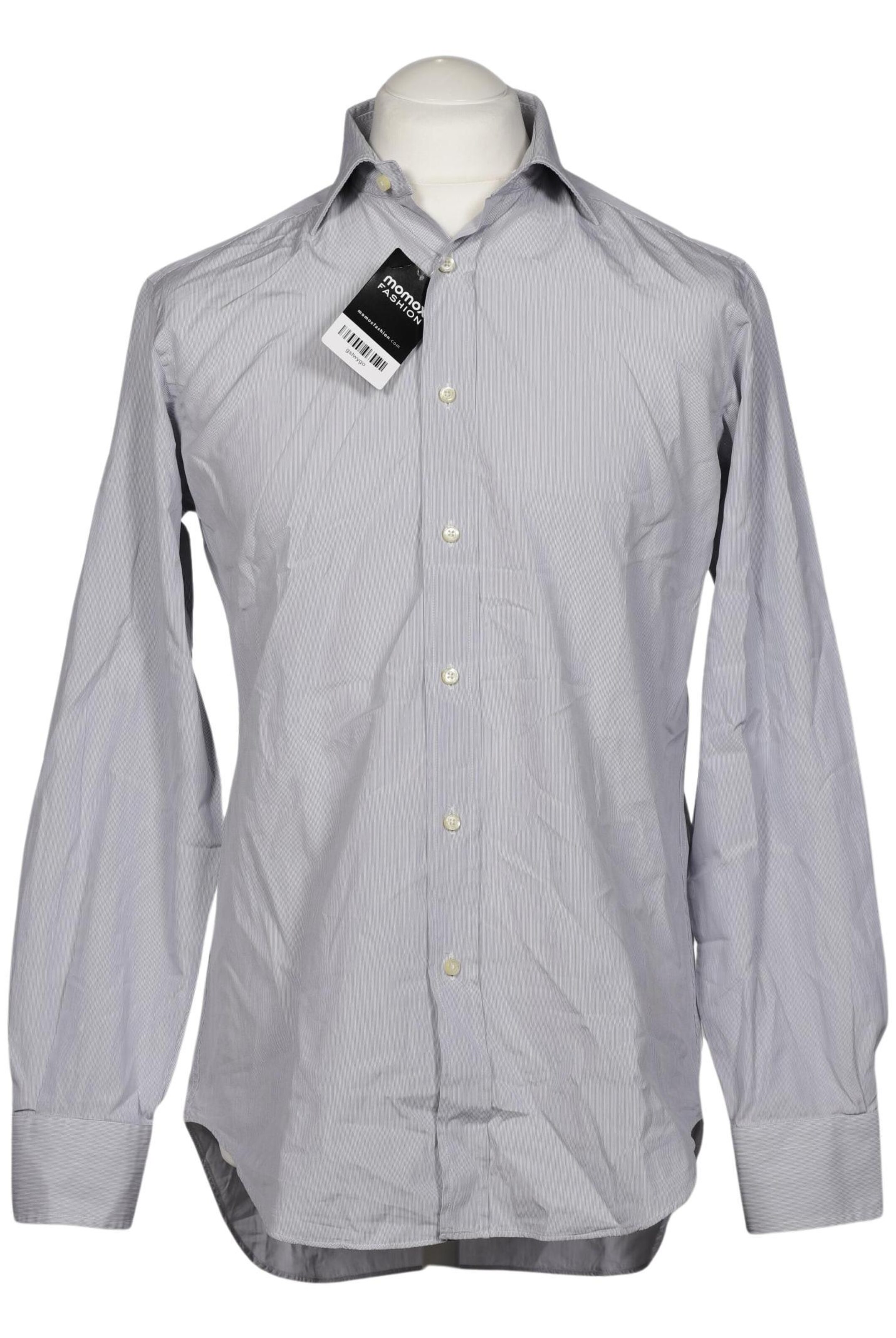 Etro Button Up Shirt in M in Grey: front
