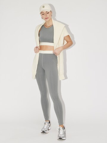 LeGer by Lena Gercke Skinny Workout Pants 'BRYLEE' in Grey