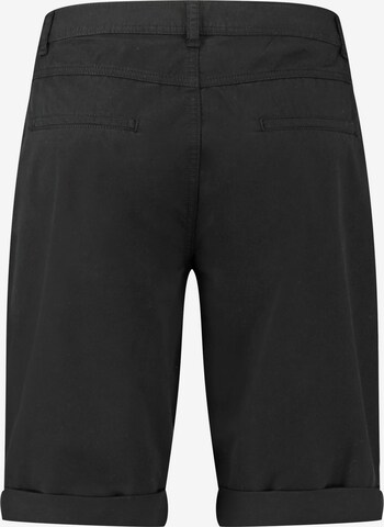 TAIFUN Regular Shorts in Schwarz