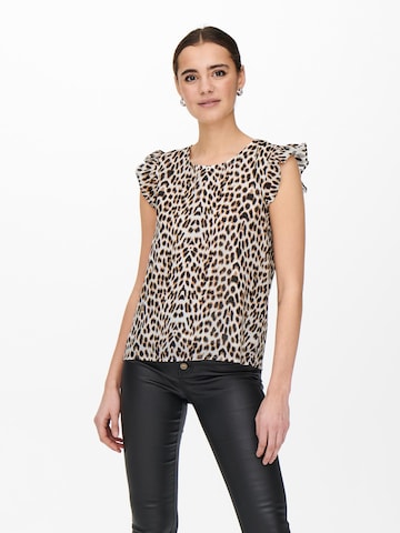 ONLY - Blusa 'Ann' en blanco: frente