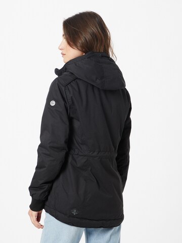 Parka mi-saison 'DANKKA' Ragwear en noir