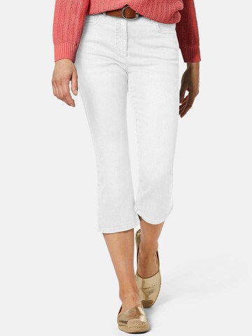 Goldner Regular Jeans in White: front