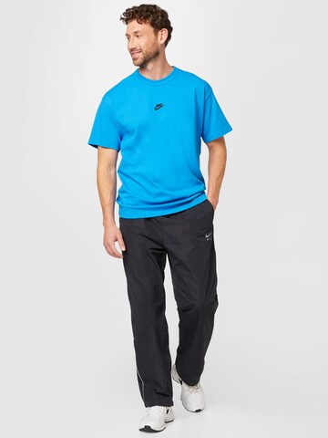 Nike Sportswearregular Hlače - crna boja