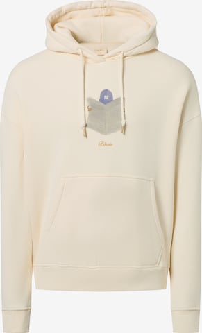Sweat-shirt BLKVIS en beige : devant