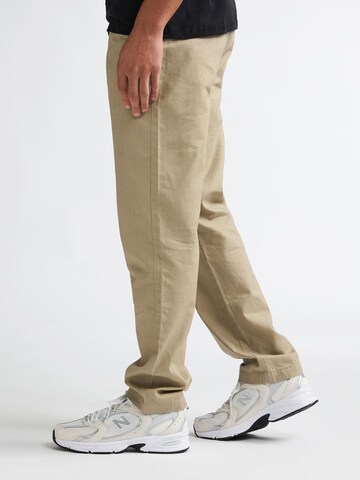 PETROL INDUSTRIES MEN Regular Chinobyxa i beige