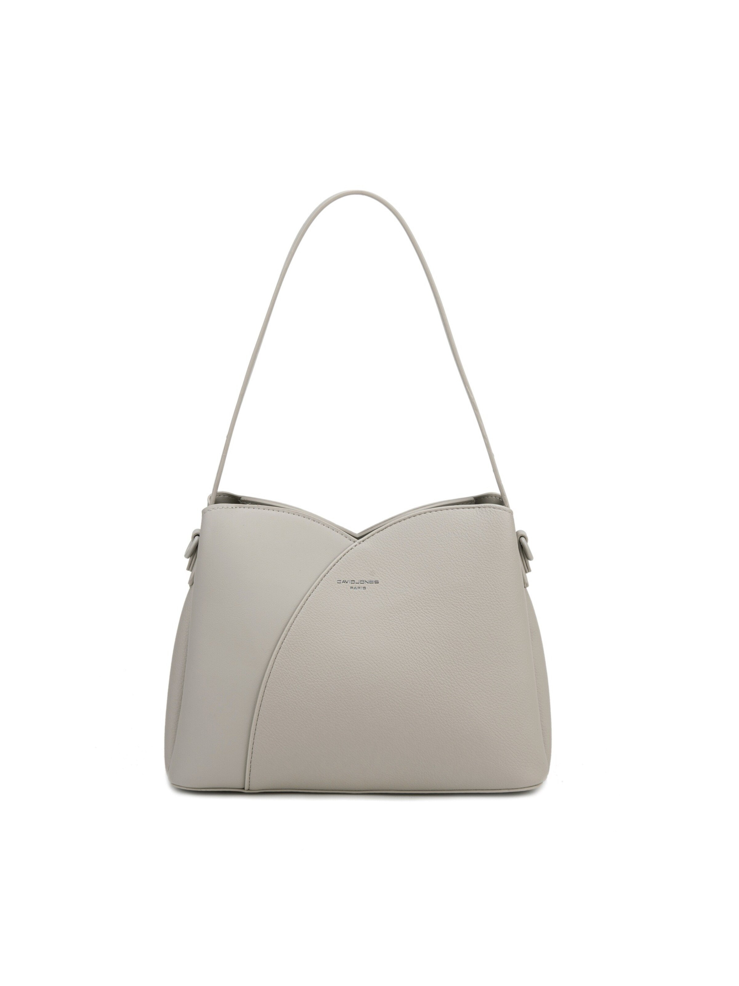 Borsa a spalla 'Borsa a Spalla David Jones Design Curvilineo Ecopelle' di David Jones in grigio