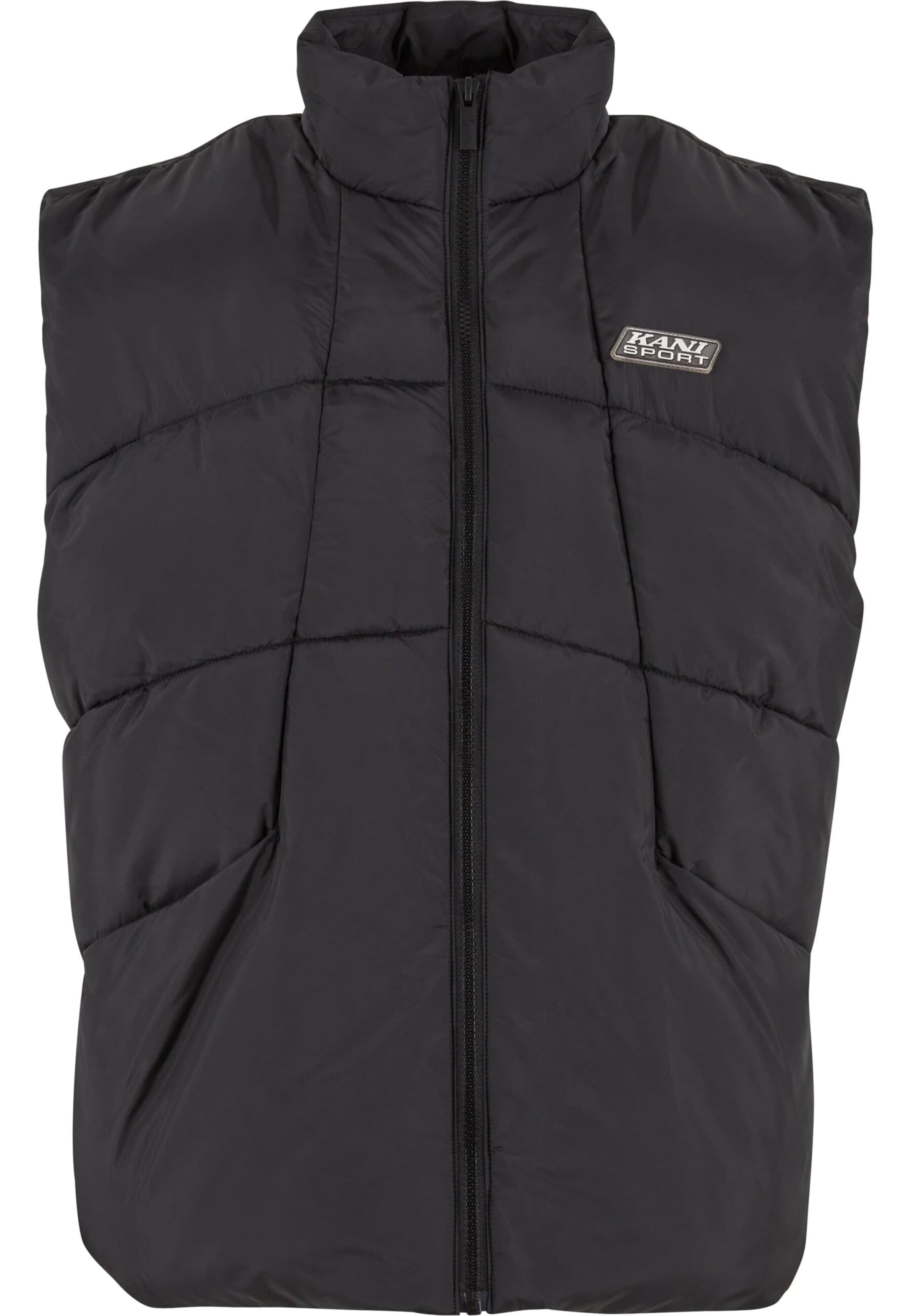 Gilet di Karl Kani in nero: frontale