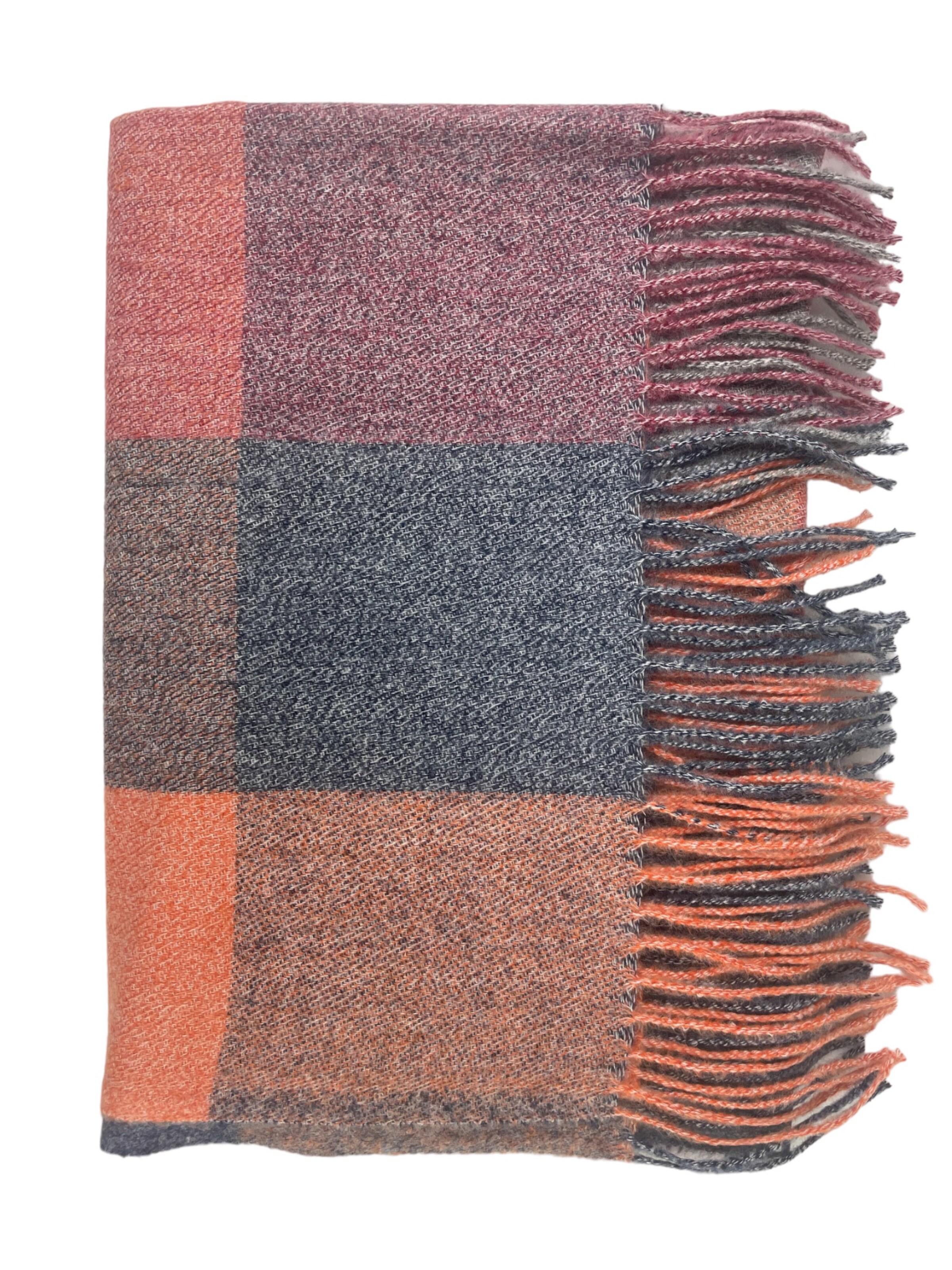 Kumixi Oversized Scarf in Orange