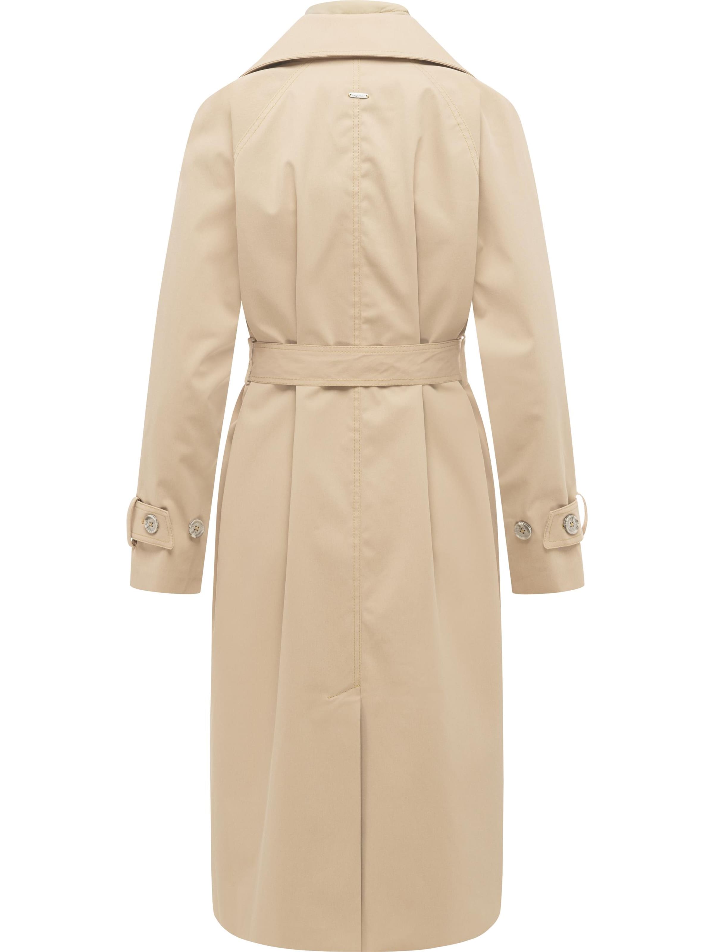 Cappotto funzionale 'Trenchie Y' di Ragwear in beige