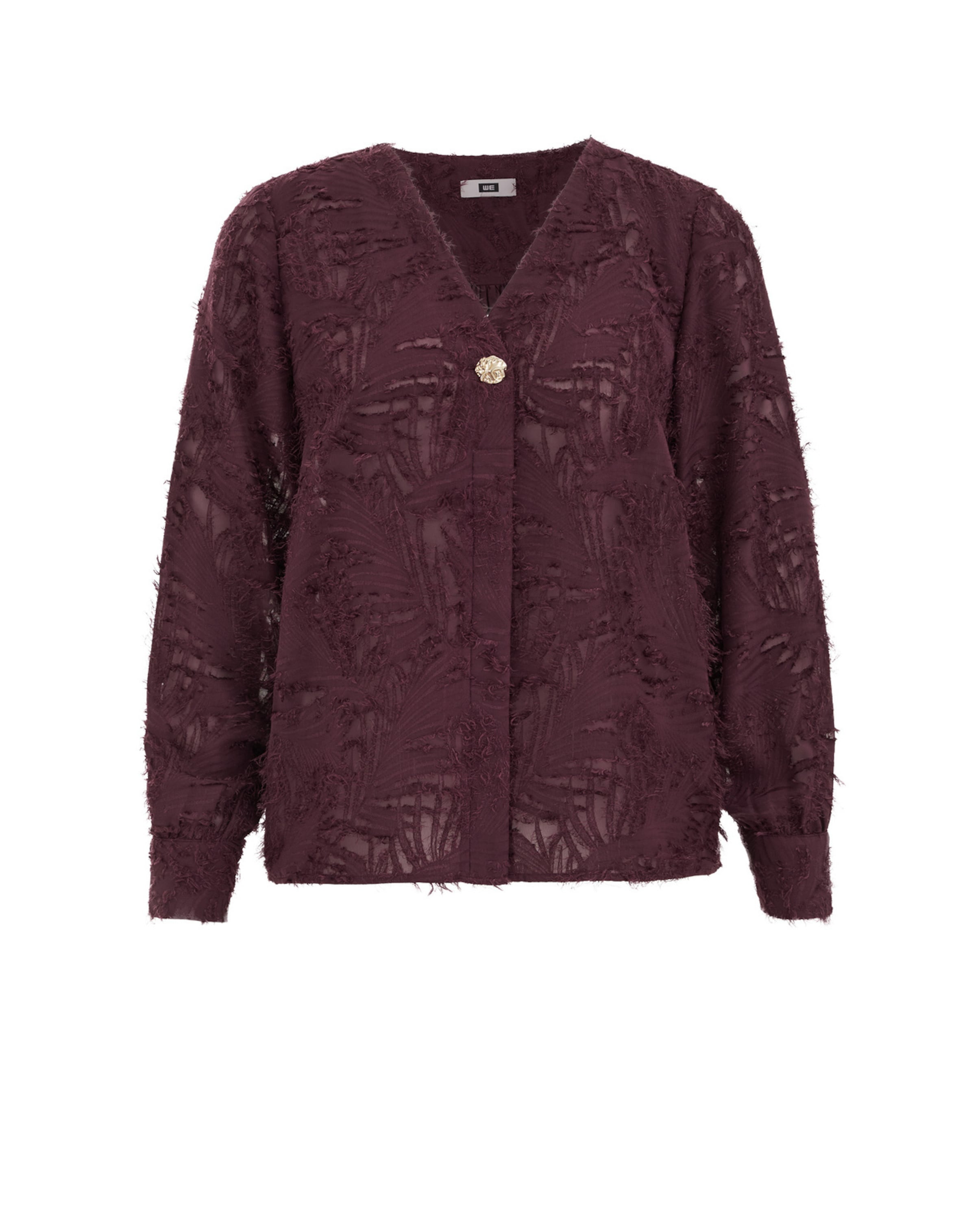 WE FashionBluza - crvena boja: prednji dio