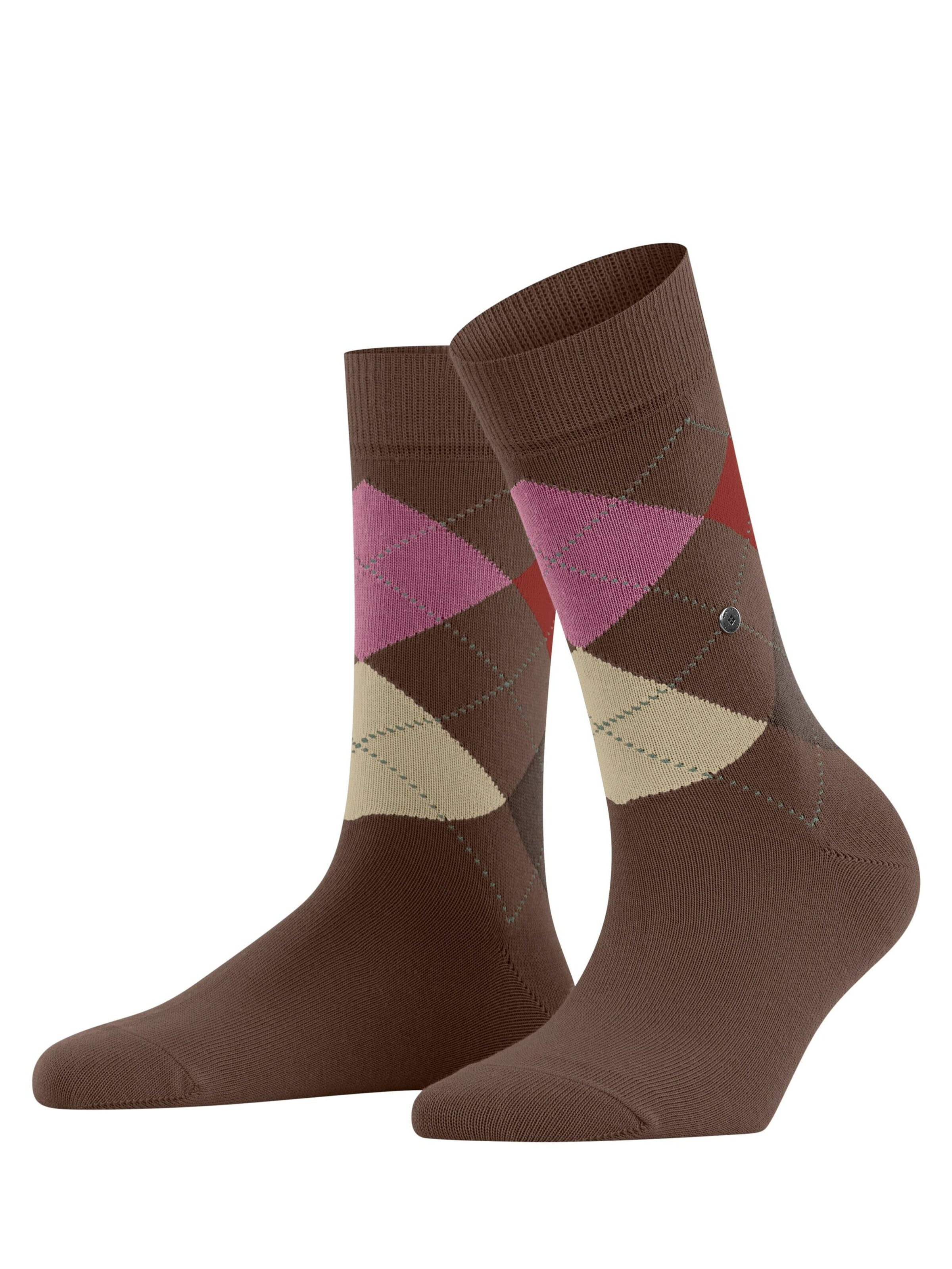 BURLINGTON Socks 'Queen' in Brown: front