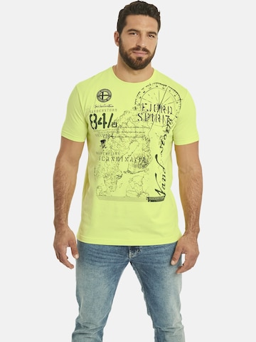 T-Shirt ' Dominik ' Jan Vanderstorm en vert : devant