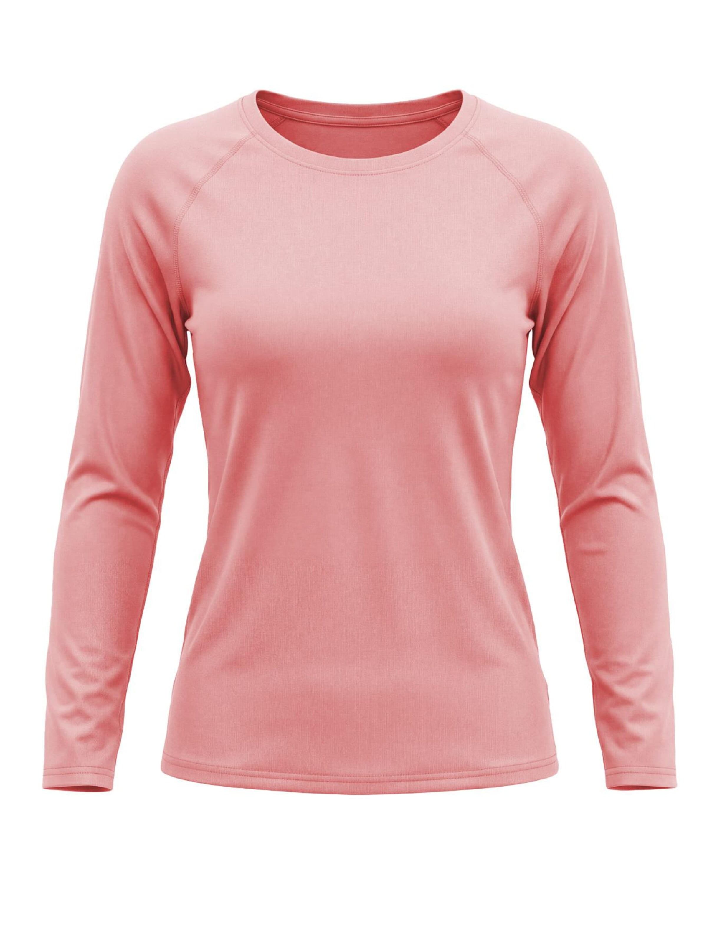 MEETWEE Sporttop 'UV Protection Shirt' in Oranje: voorkant