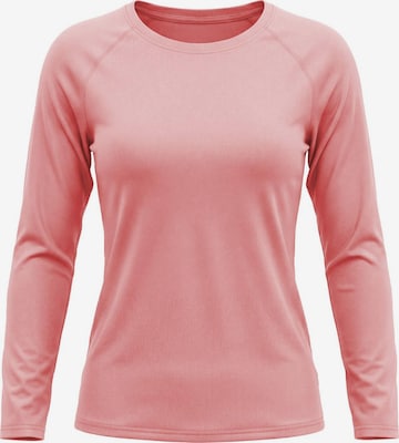 MEETWEE Sporttop 'UV Protection Shirt' in Oranje: voorkant