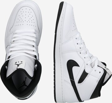 Sneaker înalt 'AIR JORDAN 1 MID' de la Jordan pe alb