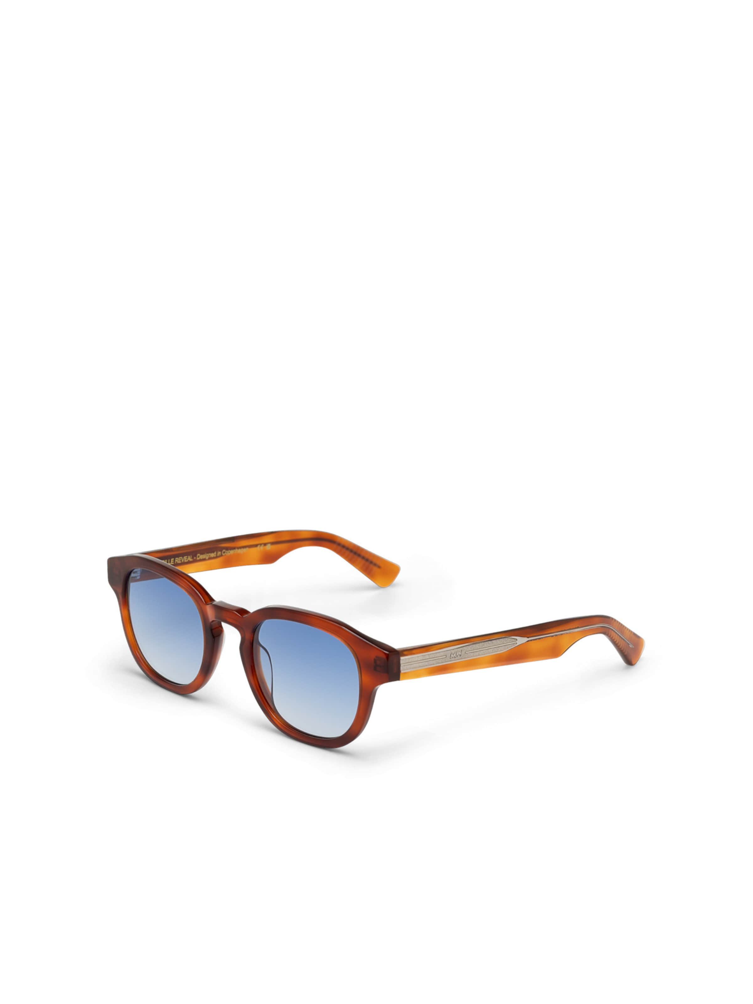 MessyWeekend Sonnenbrille 'BILLE REVEAL' in Braun: Vorderseite