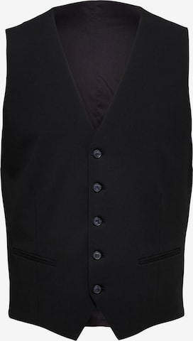 SELECTED HOMME Suit Vest in Black: front