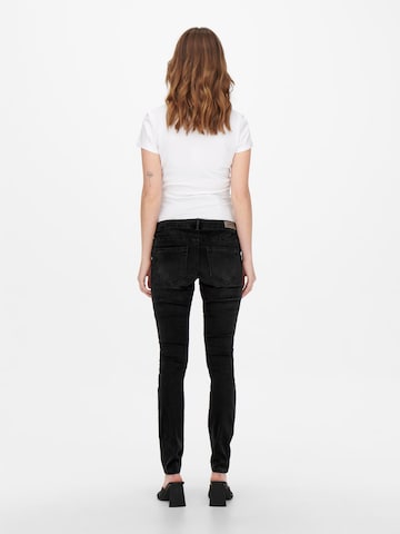 Only Maternity Regular Jeans in Black