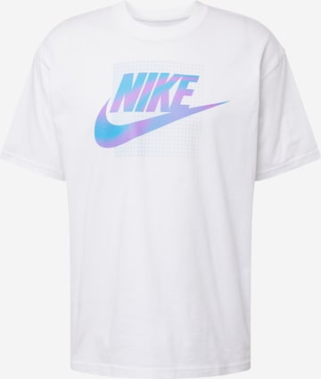 T-Shirt 'FUTURA' Nike Sportswear en blanc : devant