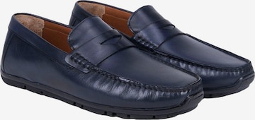 Mocassin 'DESA Herren-Lederslipper für den Alltag' Desa en bleu : devant