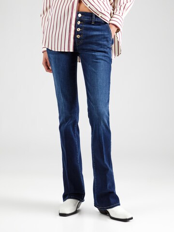 7 for all mankind Bootcut Jeans in Blauw: voorkant