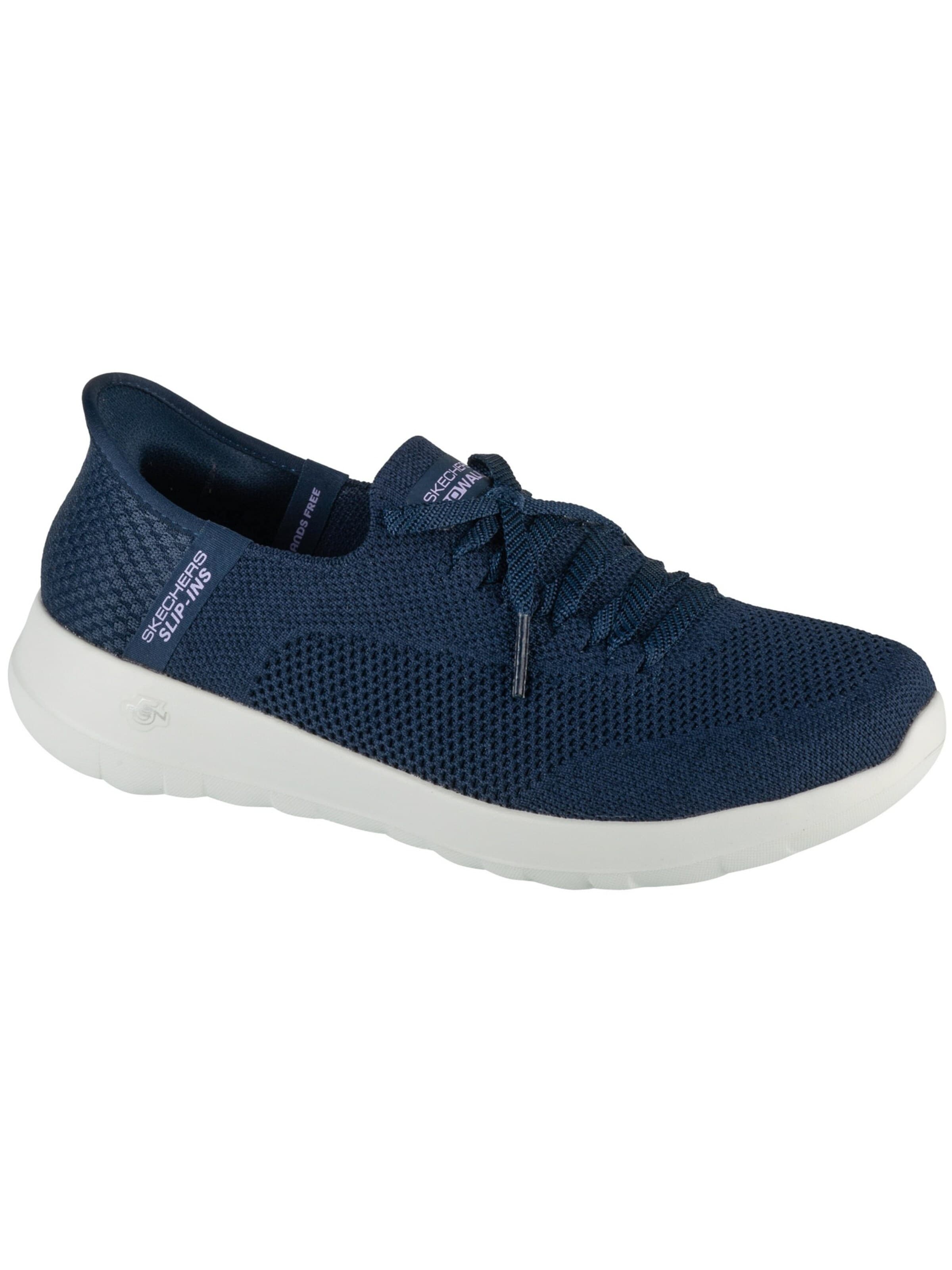 SKECHERS Platform trainers 'Go Walk Joy - Abby' in Blue: front