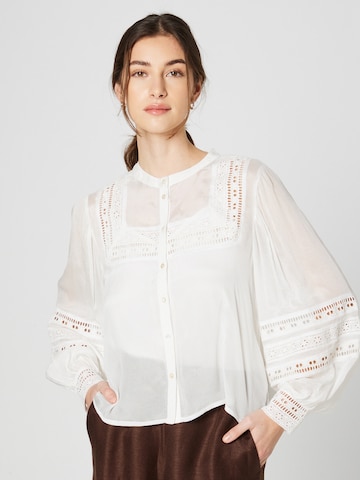 Guido Maria Kretschmer Women Blouse 'Lilith' in White: front