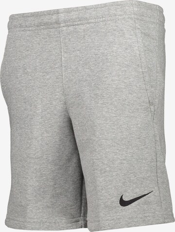 NIKE Regular Workout Pants 'Park 20' in Grey: front