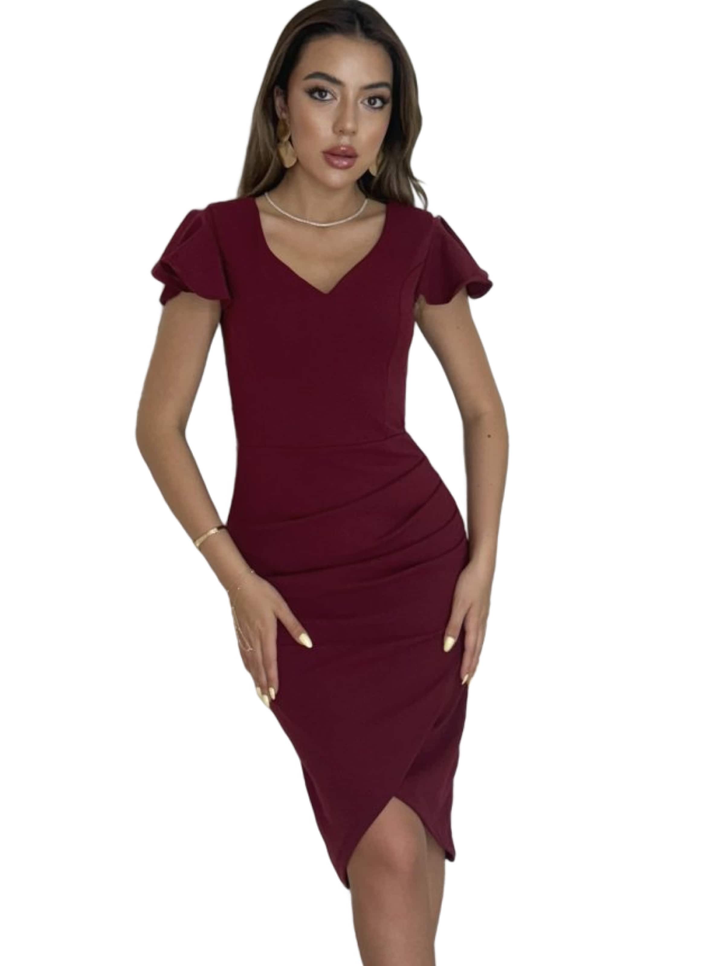 JANE's Evening dress in Red: front