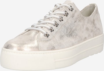 Sneaker low de la Paul Green pe argintiu: față