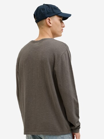 JACK & JONES Sweater 'Summer' in Brown