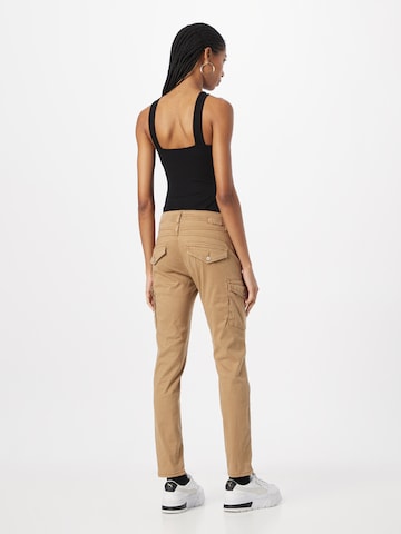 Slimfit Jeans cargo 'AMELIE' di Gang in marrone