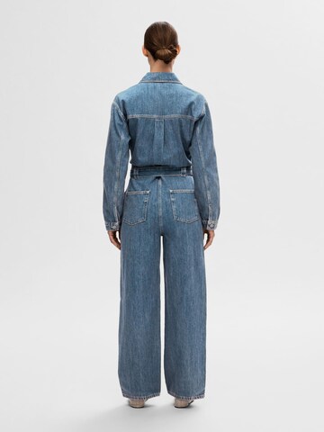 SELECTED FEMME Jumpsuit i blå