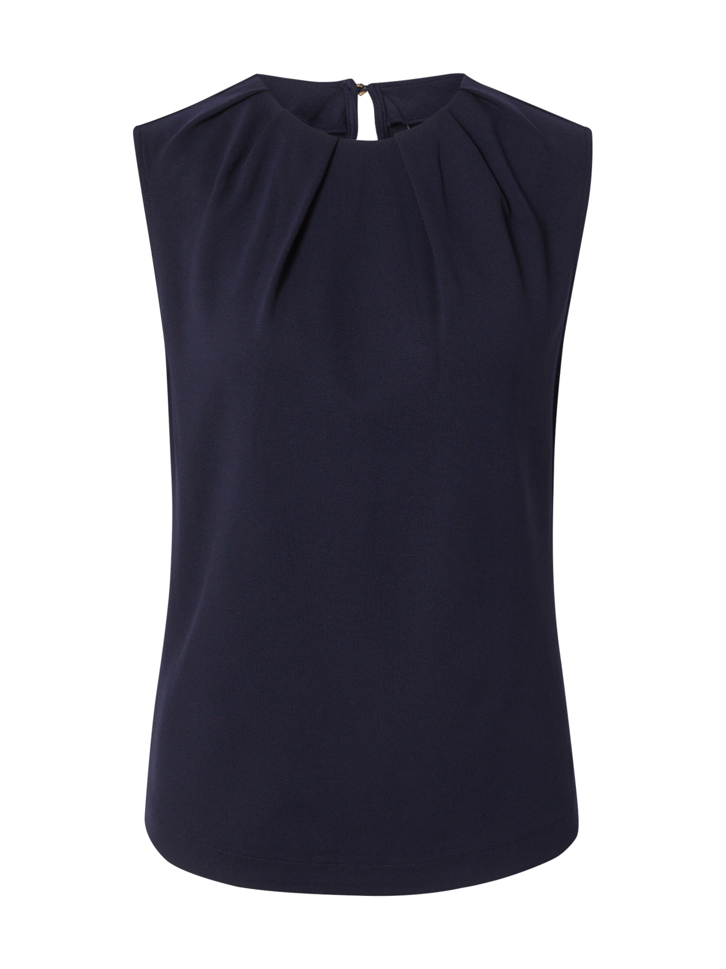 Haut s.Oliver BLACK LABEL en bleu : devant