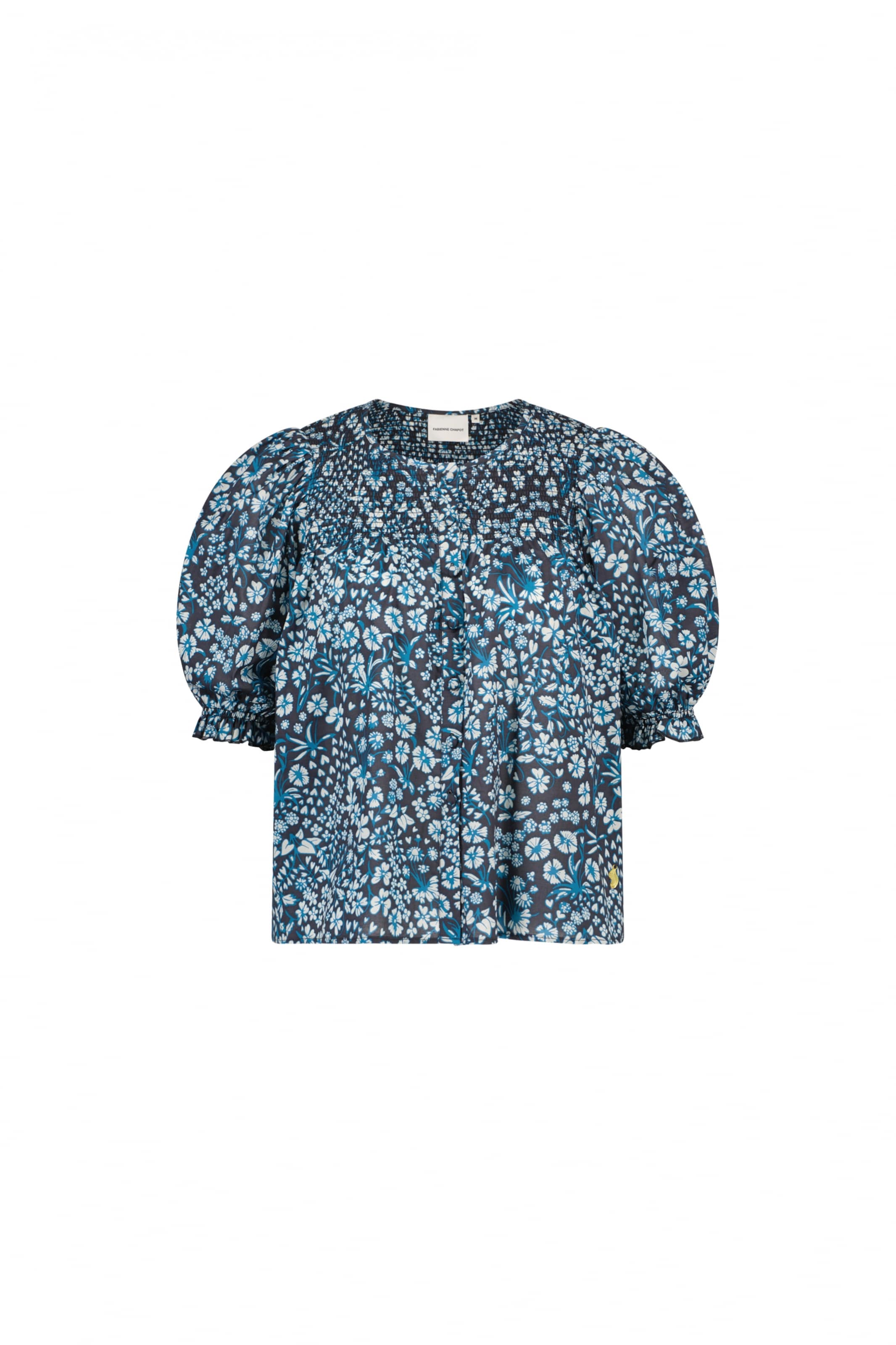 Fabienne Chapot Blouse 'June' in Blauw: voorkant