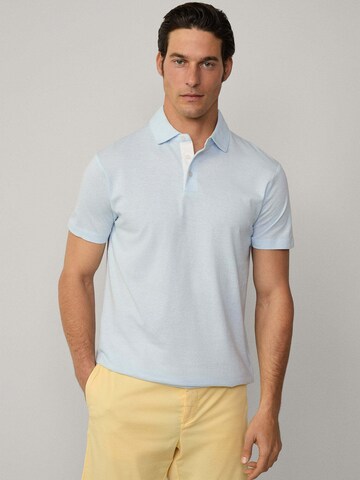 Hackett London Poloshirt in Blau: Vorderseite