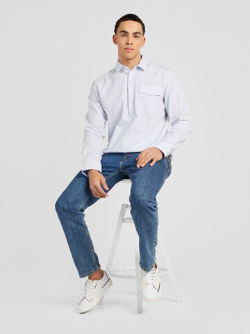 LTB Regular fit Button Up Shirt 'MOHEGE' in Blue