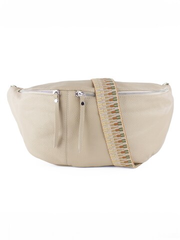 lePelou Gürteltasche 'VENEZIA' in Beige: Vorderseite