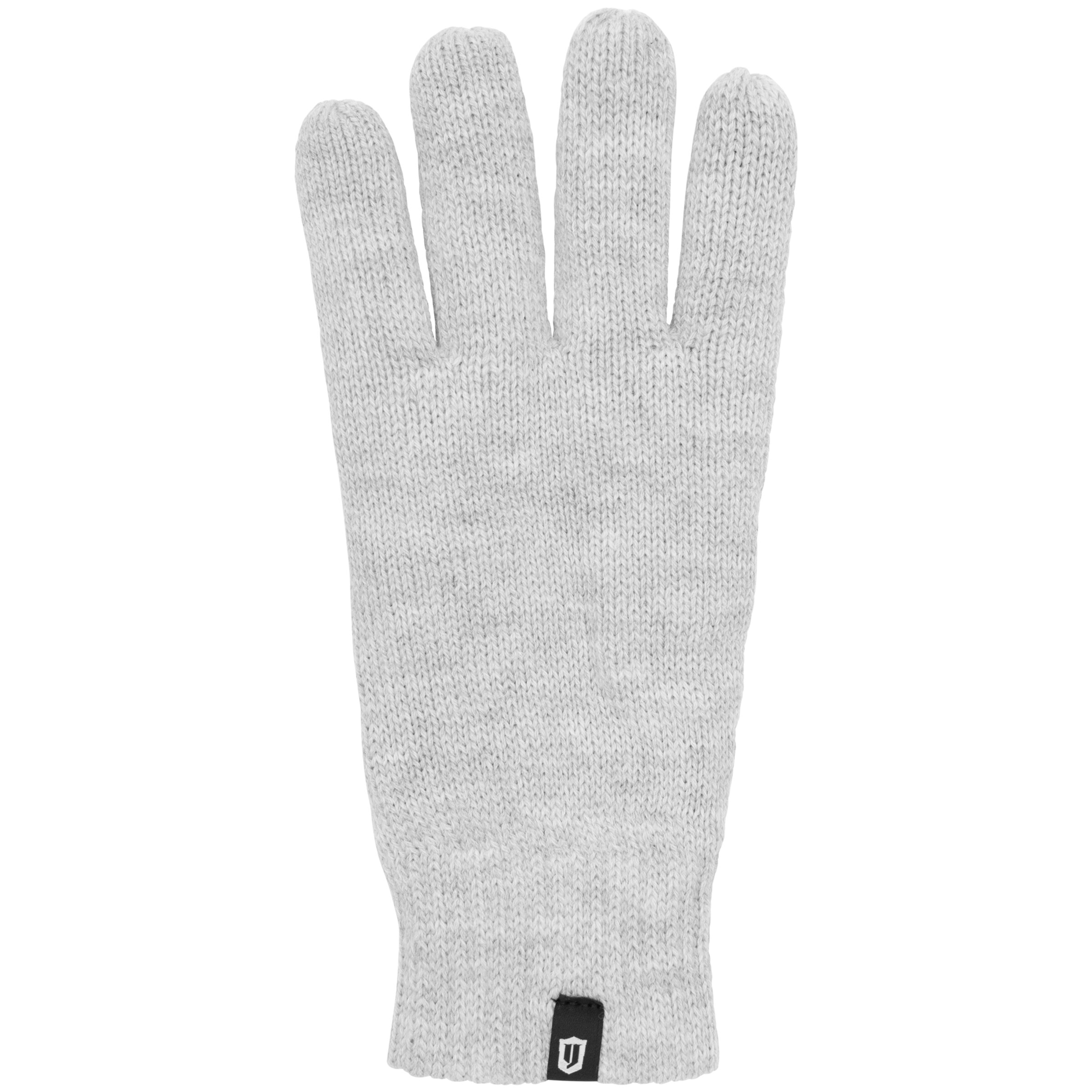 INDICODE JEANS Full Finger Gloves 'Jason' in Grey