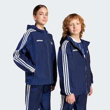 ADIDAS ORIGINALS Jacke 'Adidas x Minecraft' in Blau: Vorderseite