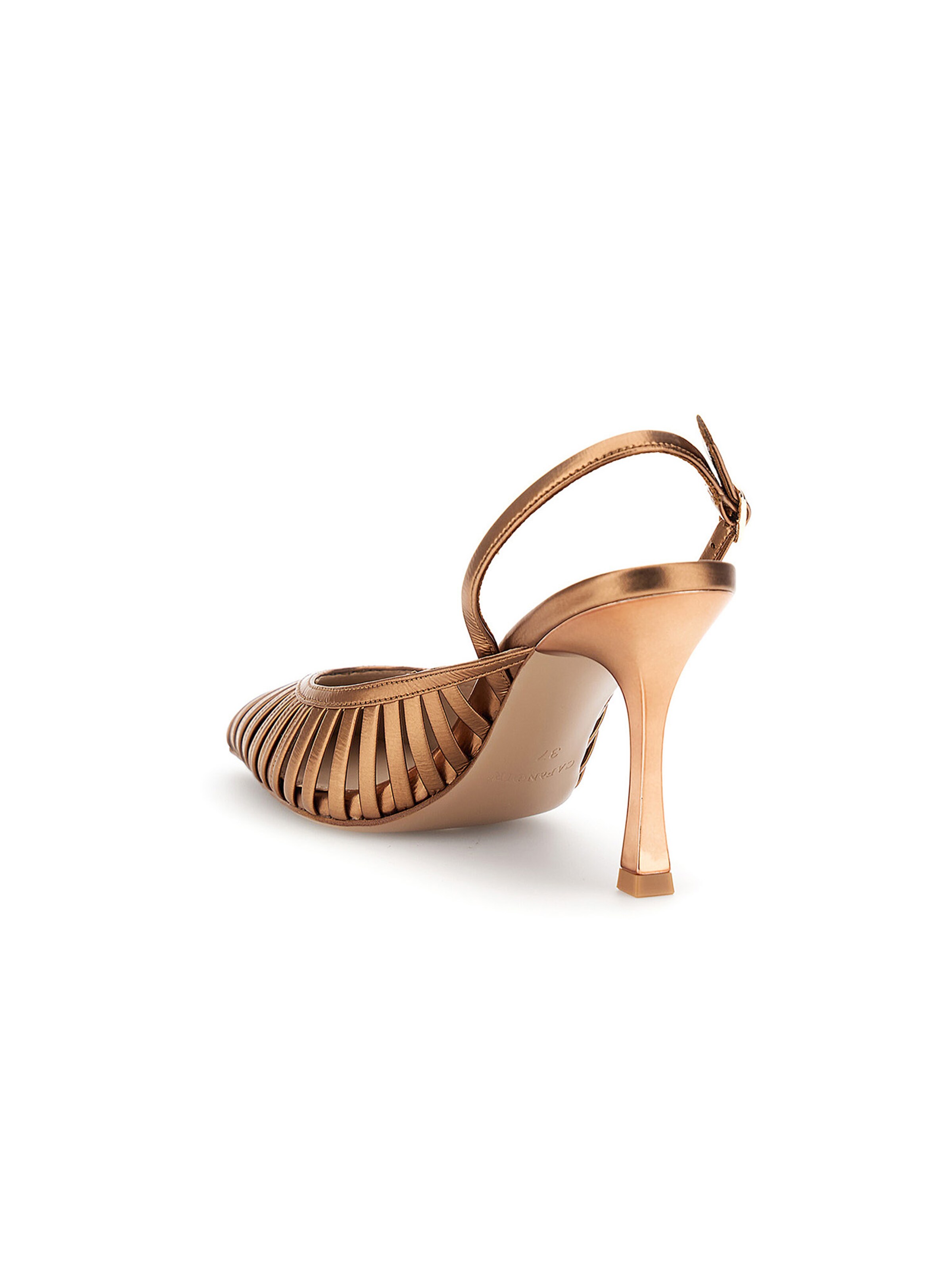 CAFè NOIR Slingback pumps in Brown