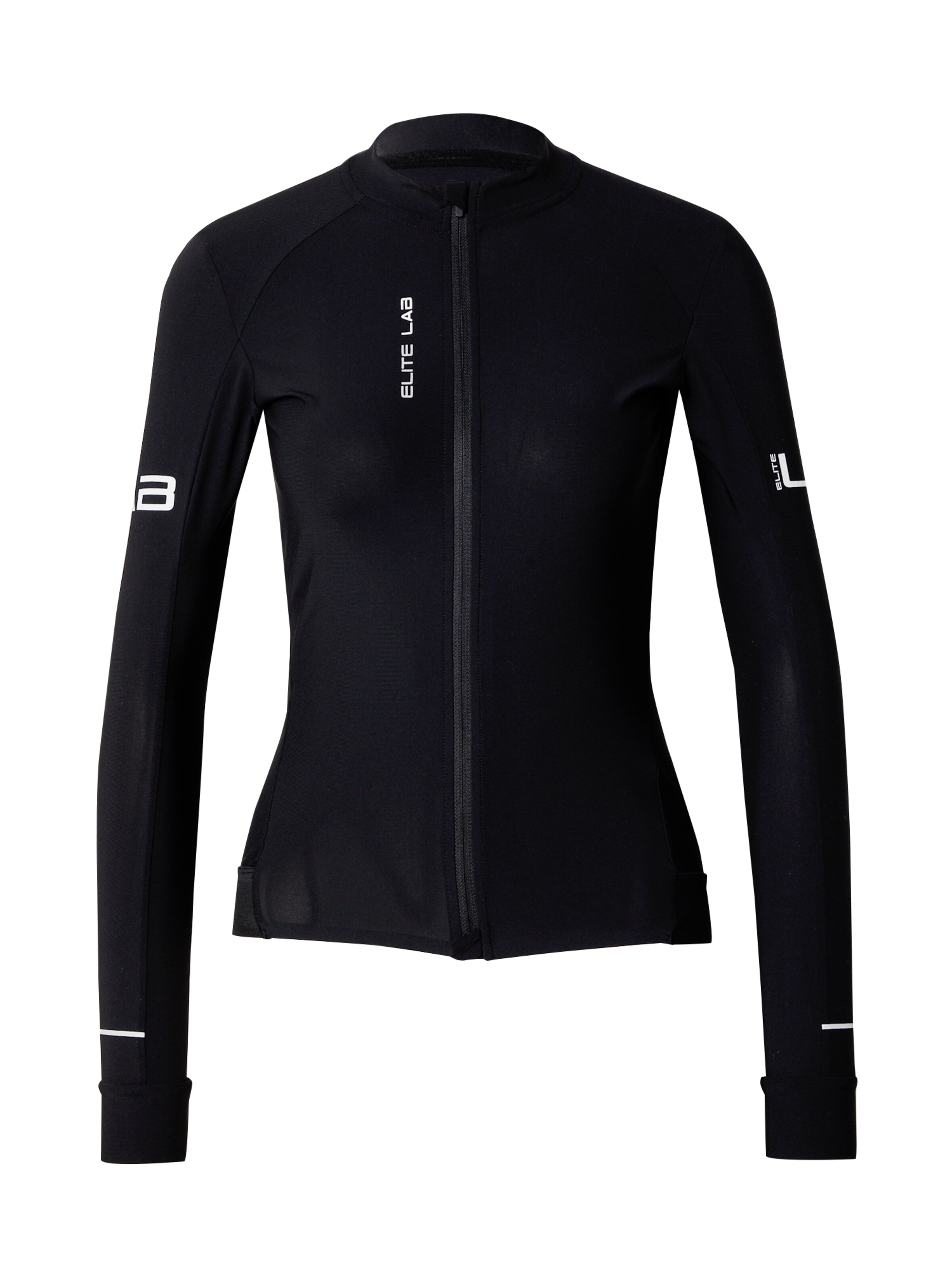 ELITE LAB Sports sweat jacket 'Bike X1' in Black: front